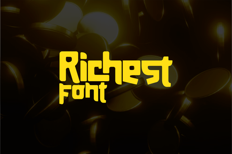 Richest Sans Font