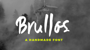 Brullos Handwriting Font