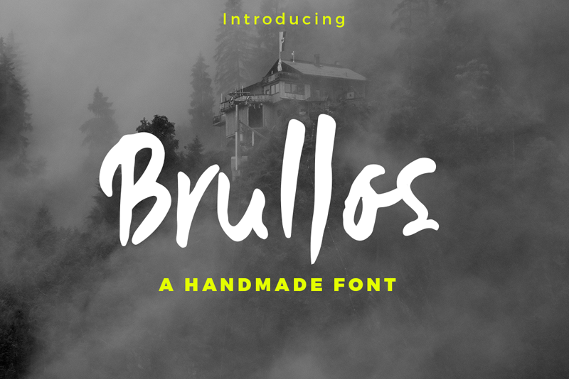 Brullos Handwriting Font