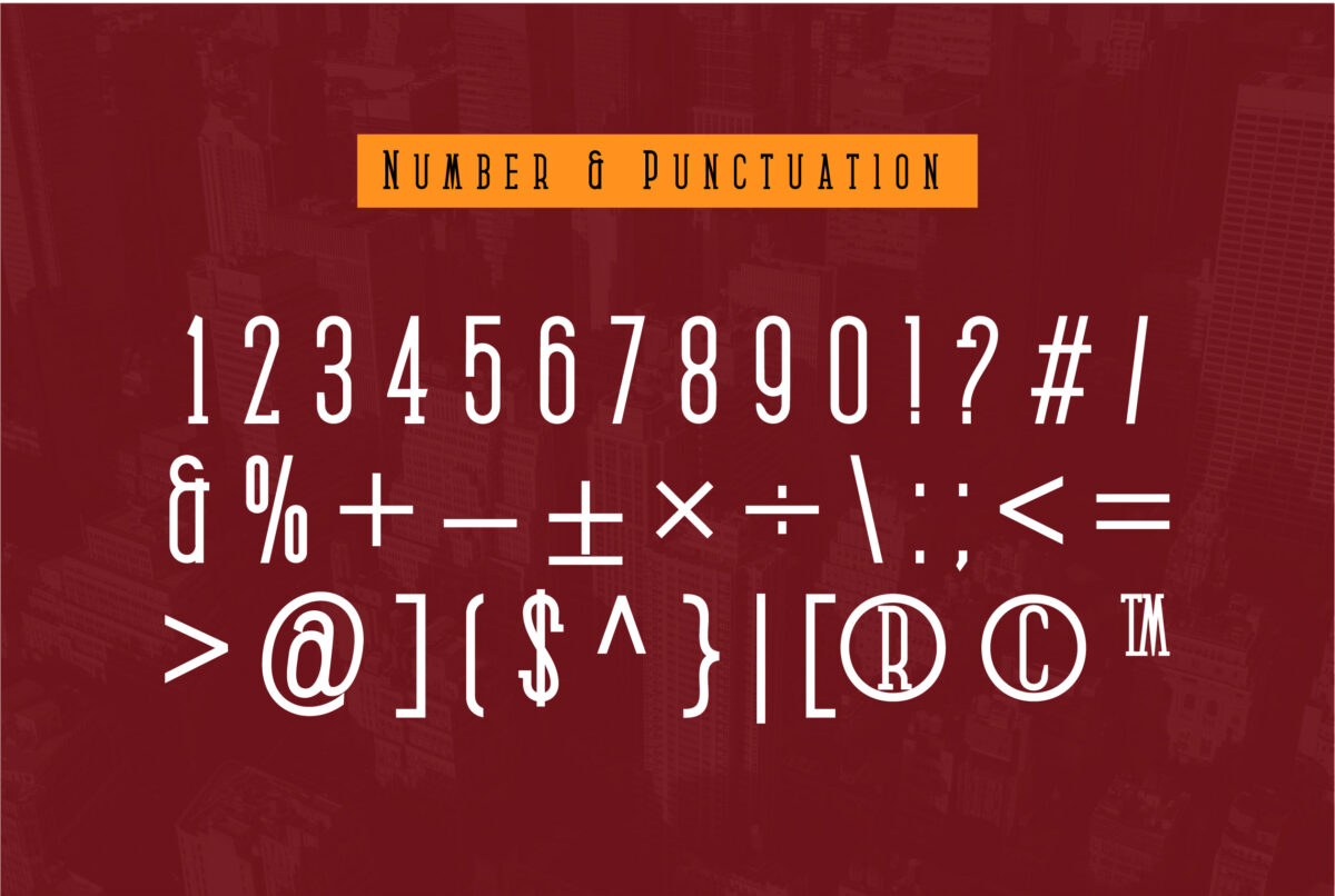 Medan Slab Condensed Slab Serif Font