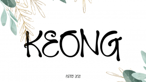 Keong Regular Font