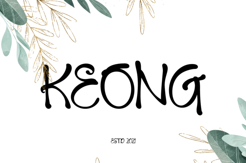 Keong Regular Font