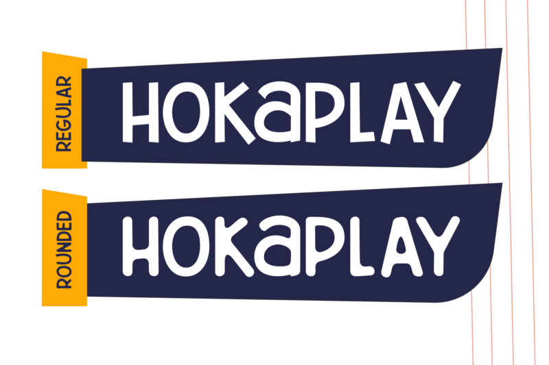 Hokaplay - Playful Display Font