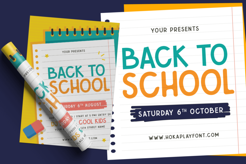 Hokaplay - Playful Display Font