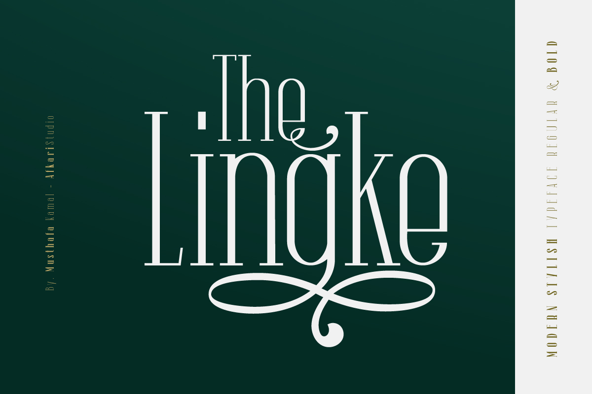 The Lingke - Stylish Modern Serif Font