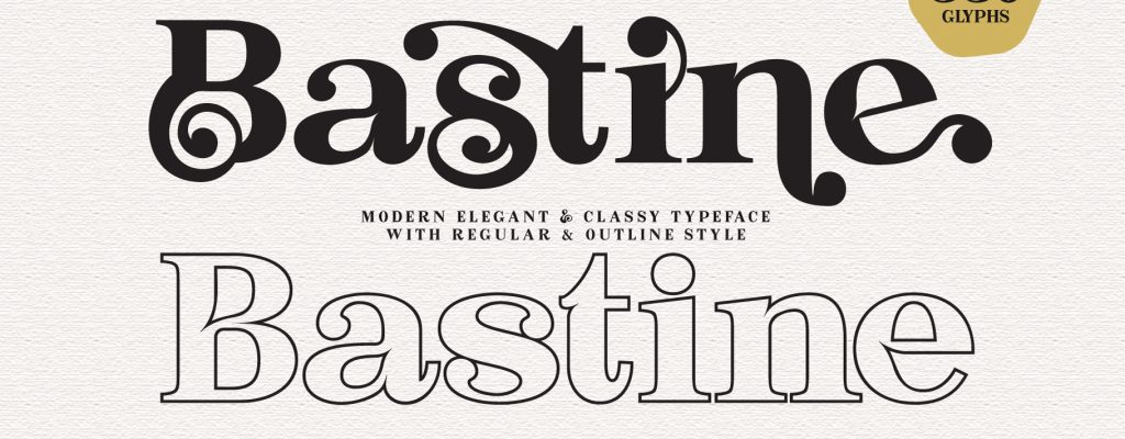 Bastine - Modern Classy Serif Font