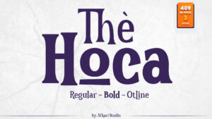 The Hoca - Display Serif Font