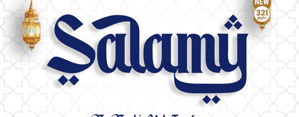 Salamy - An Arabic Style Typeface