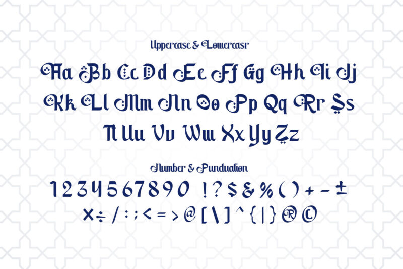 Salamy - An Arabic Style Typeface