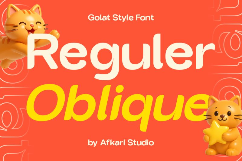 Golat - Modern Sans Serif Display Font