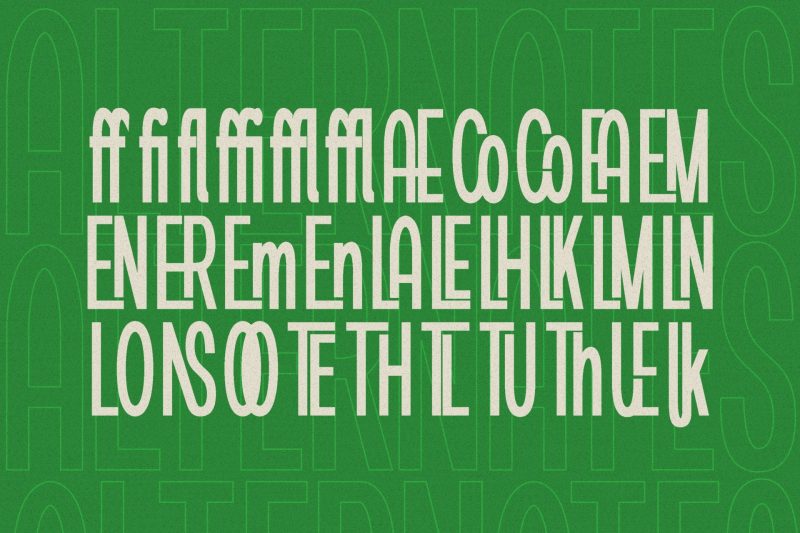 The Cons - Condensed Sans Serif Display Font