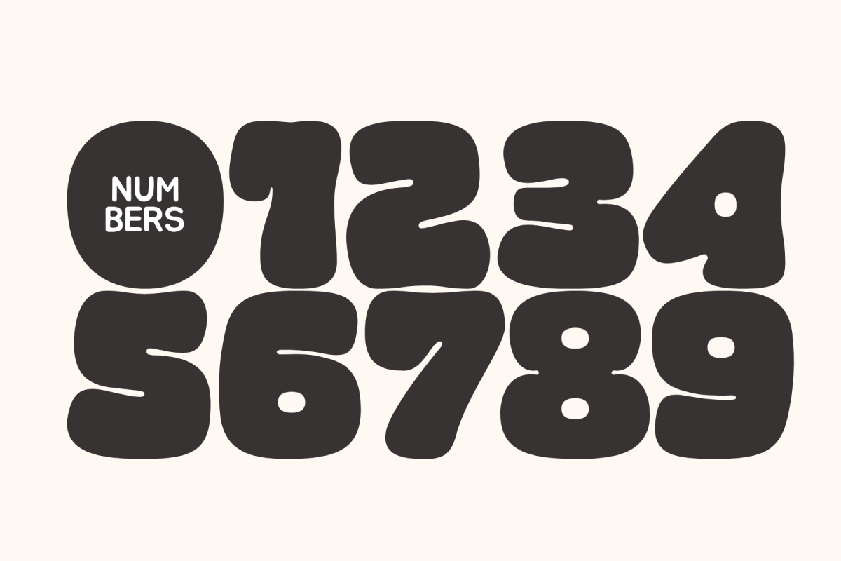 Mocha Mochi - Fat Fancy Display Font