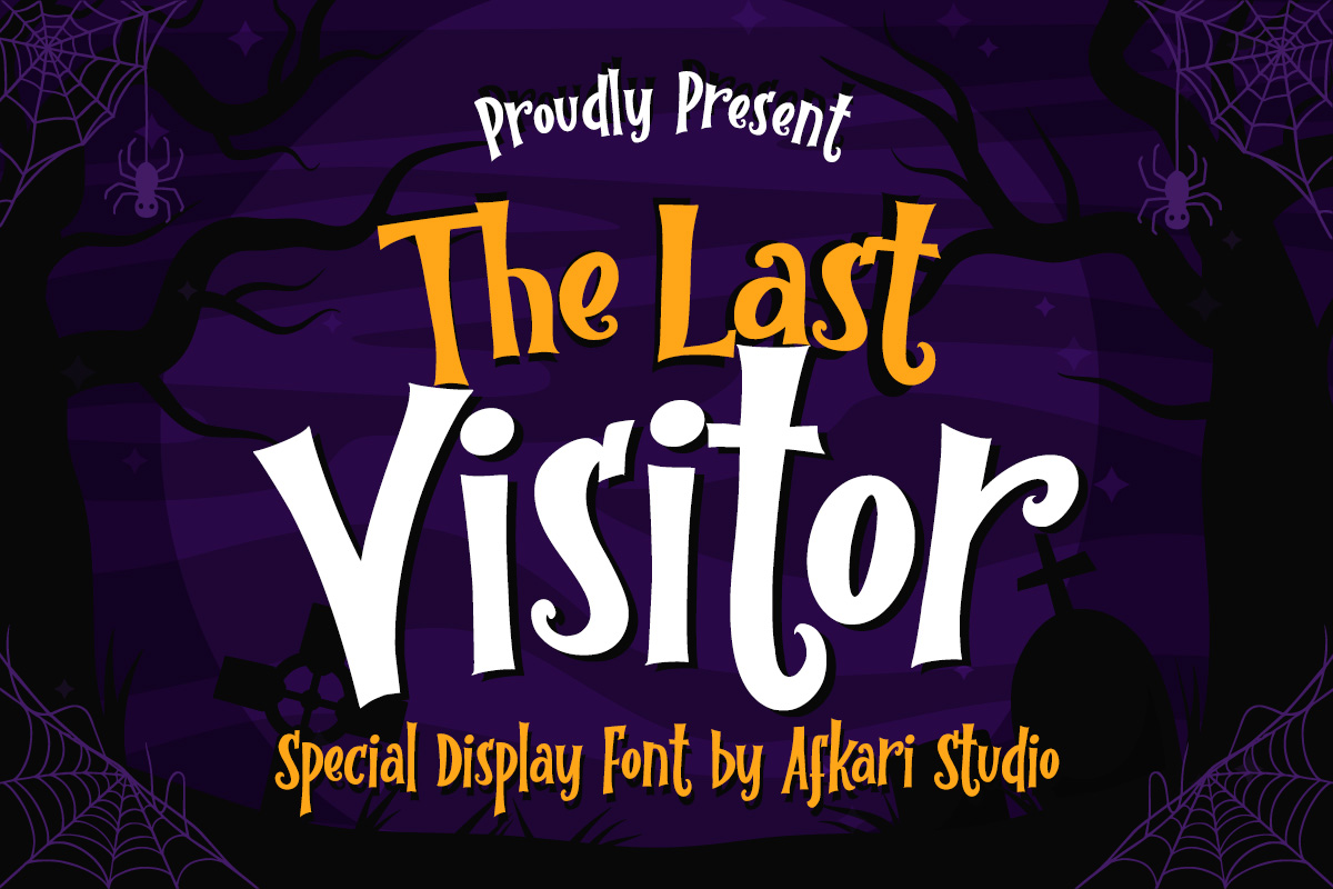 The Last Visitor – Special Display Serif Font