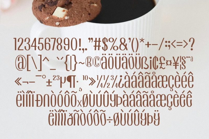 Echolette Breeze - Playful Condensed Display Font