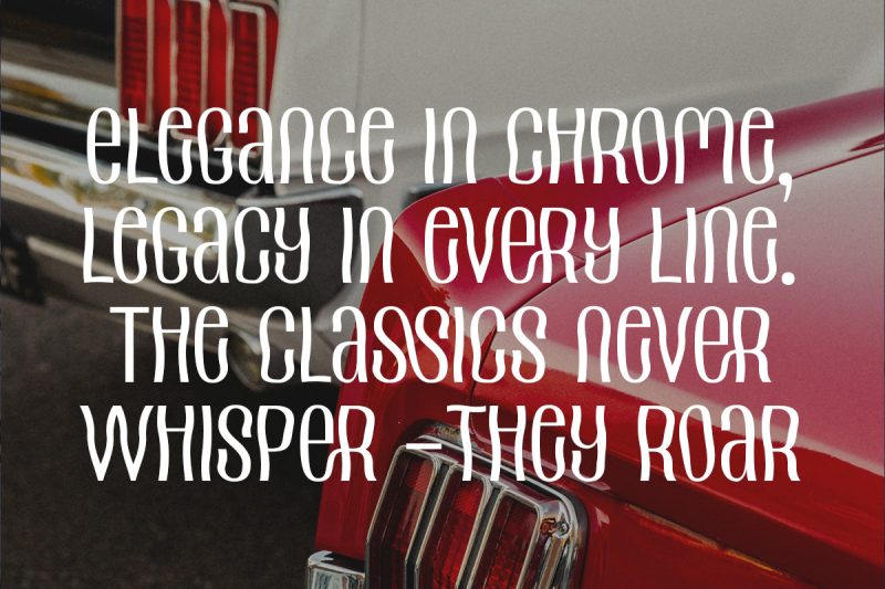 Echolette Breeze - Playful Condensed Display Font