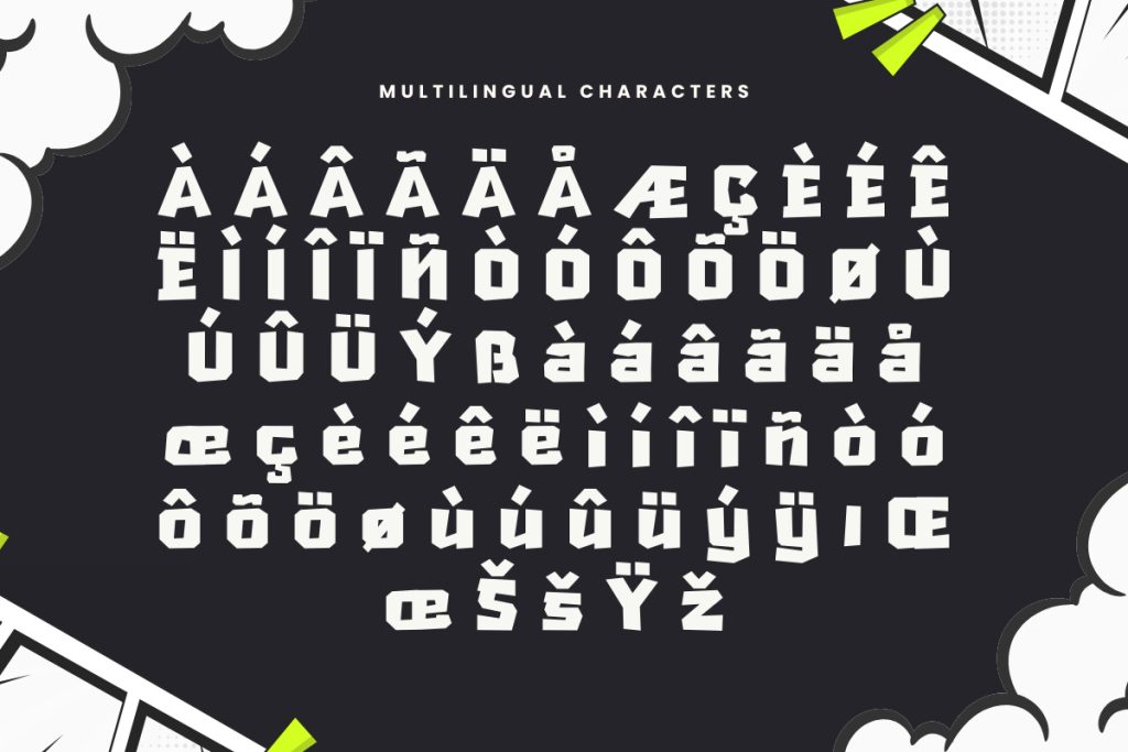 Fishel - Modern Comic Display Font | Afkari Studio Professional Font ...