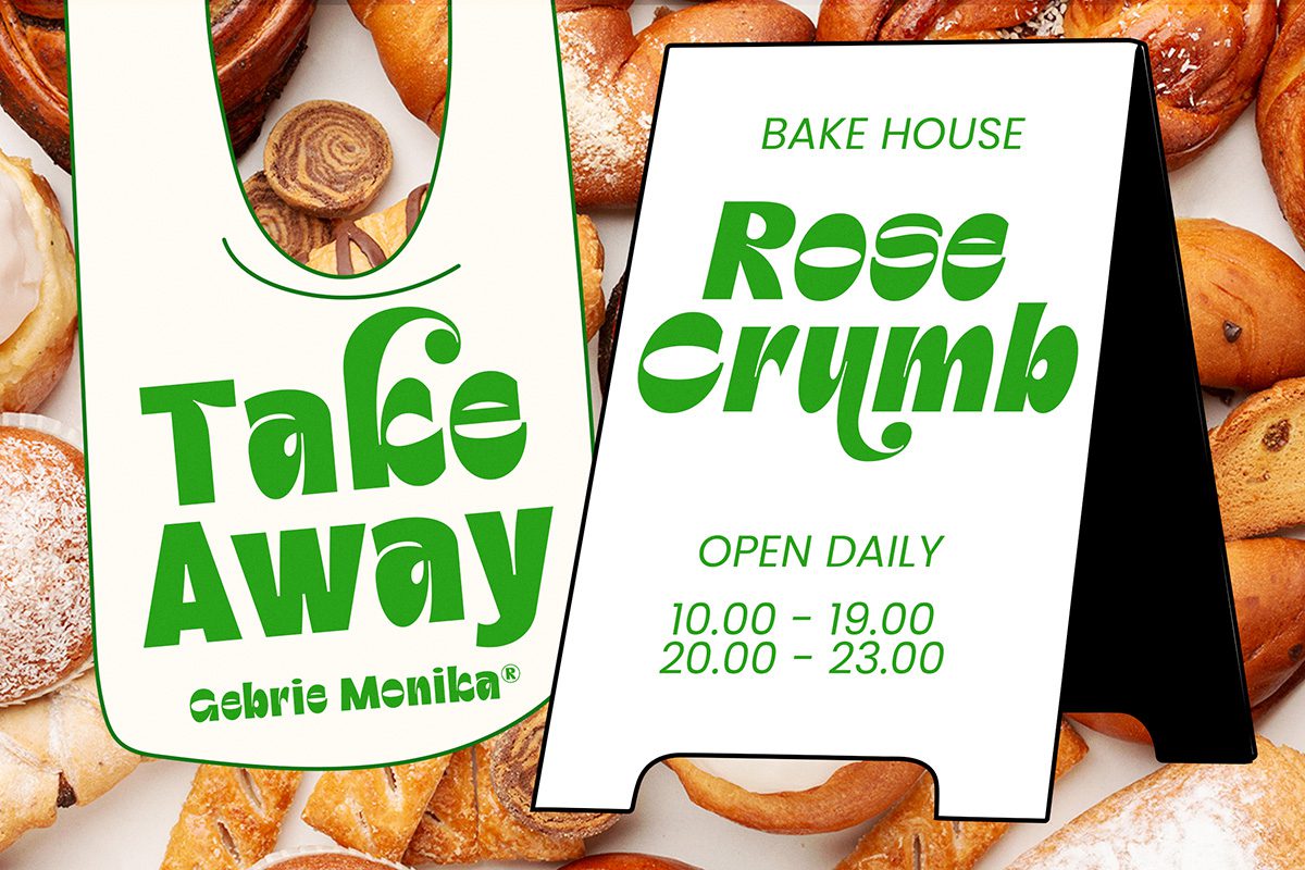 Gebrie Monika - Modern Display Sans Typeface