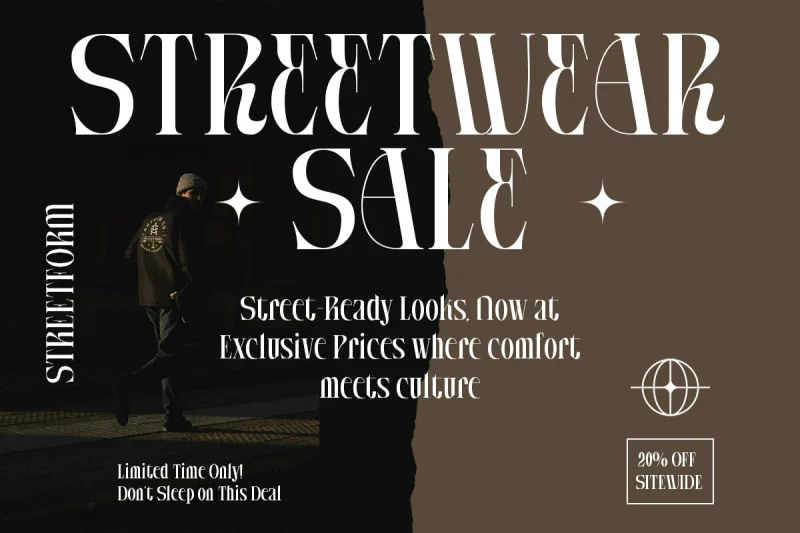 Almanac Zitole - Modern Serif Display Font