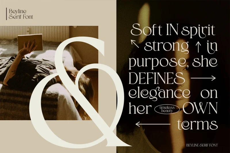 Beyline - Unique Elegance Serif Typeface Font