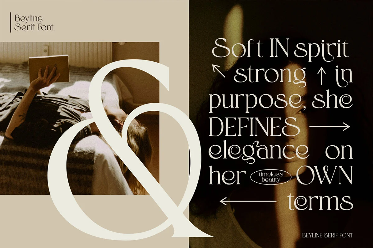 Beyline - Unique Elegance Serif Typeface Font