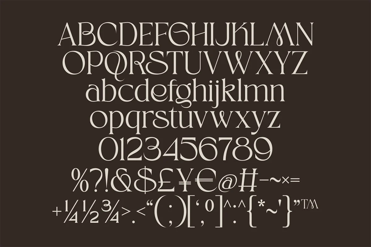 Beyline - Unique Elegance Serif Typeface Font