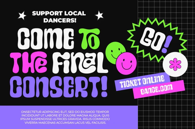 Black Name - Playful Fun Display Font (1)
