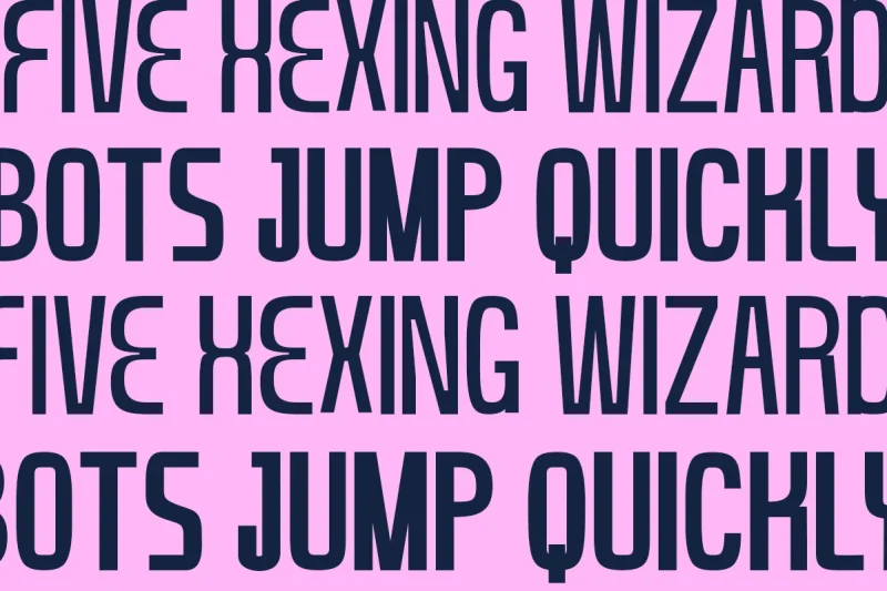 Cranity - Condensed Sans Serif Display Font