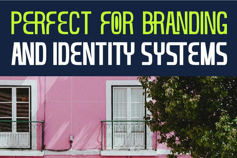 Cranity - Condensed Sans Serif Display Font