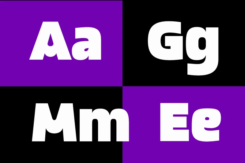 Gleh – Modern Sans Serif Family Typeface with Variable Font