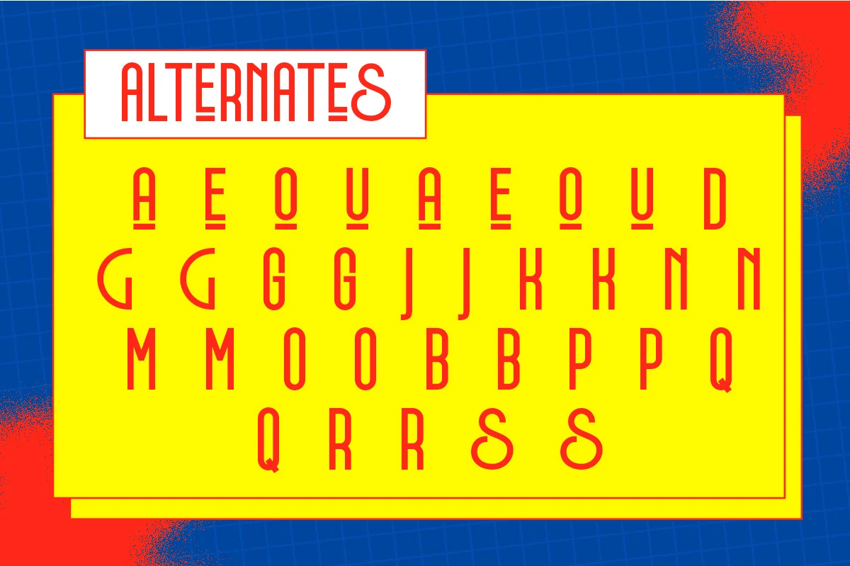 Gonela - Modern Condensed Sans Display Font