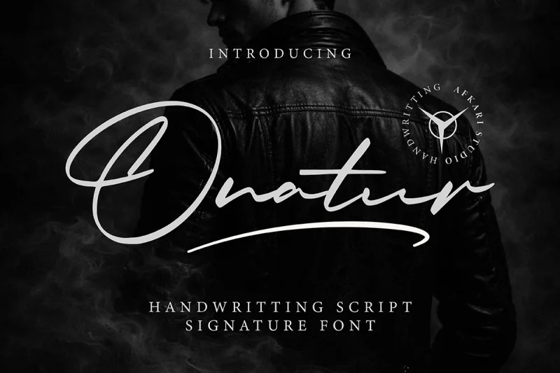 Onatur - Handwritten Signature Script Font
