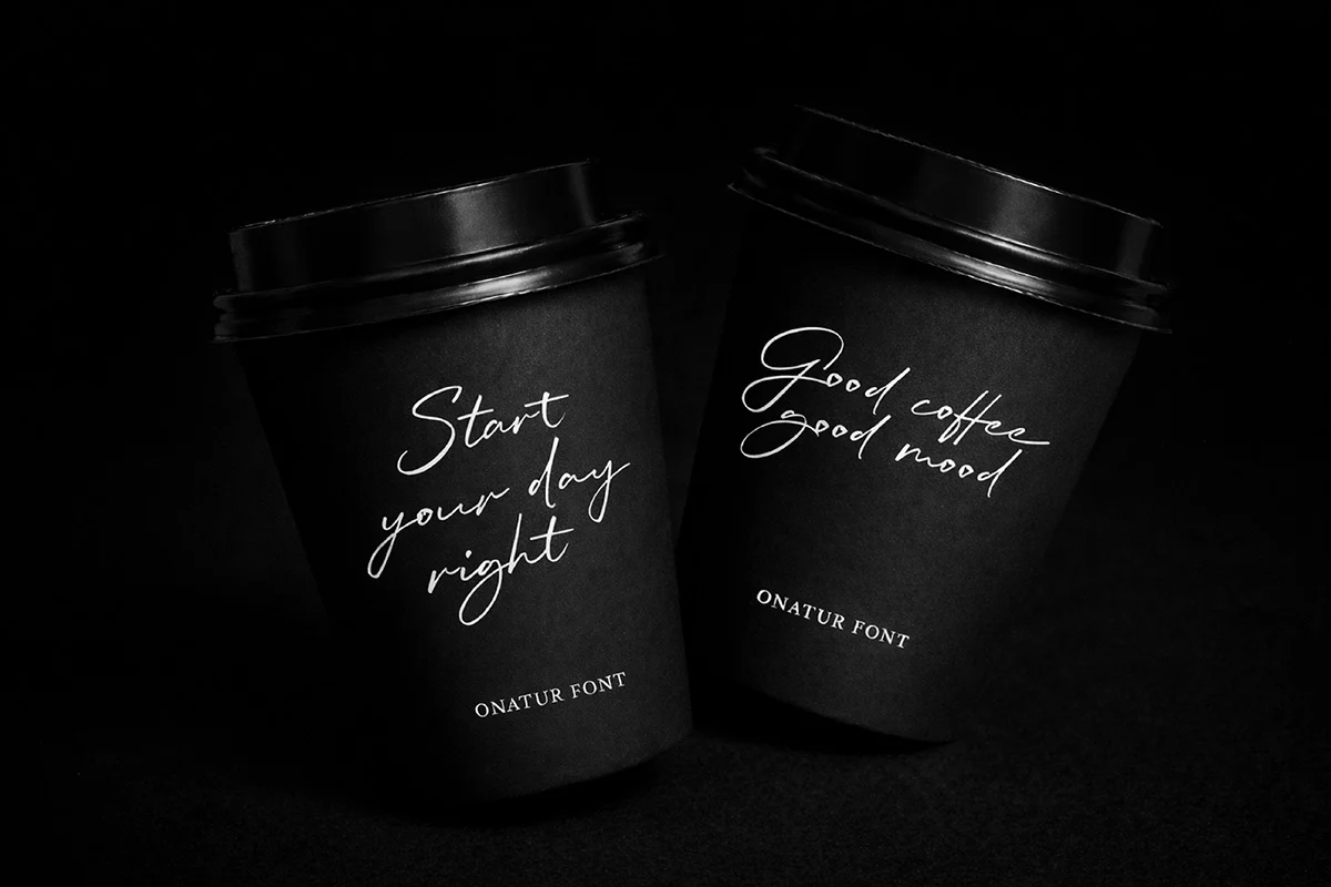 Onatur - Handwritten Signature Script Font