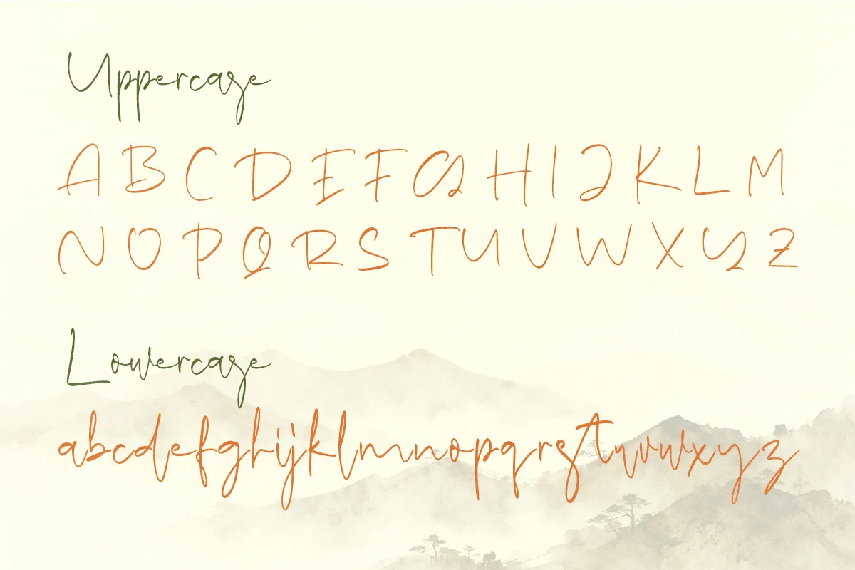 Resetta Milestone - Handwritten Signature Script Font