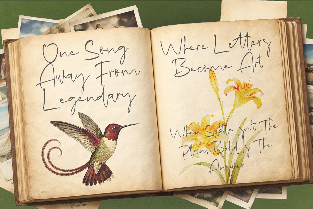 Resetta Milestone - Handwritten Signature Script Font