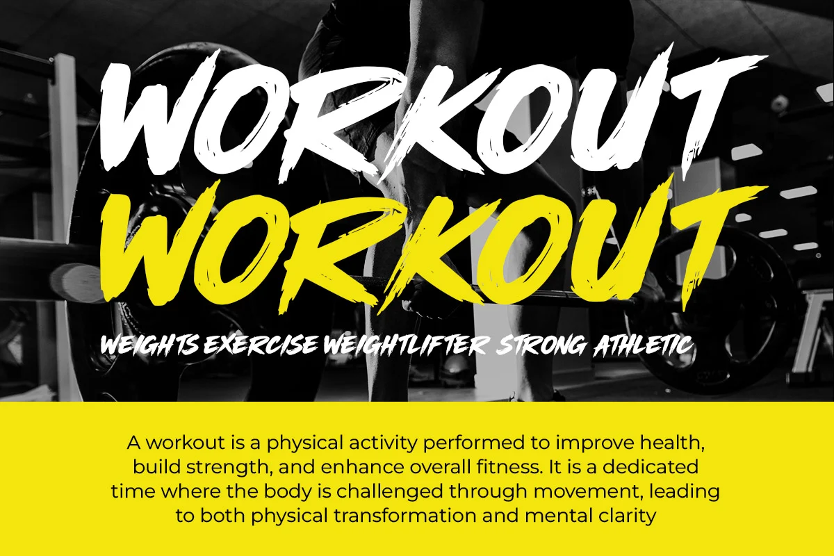 Rush Zone - Handwritting Brush Font