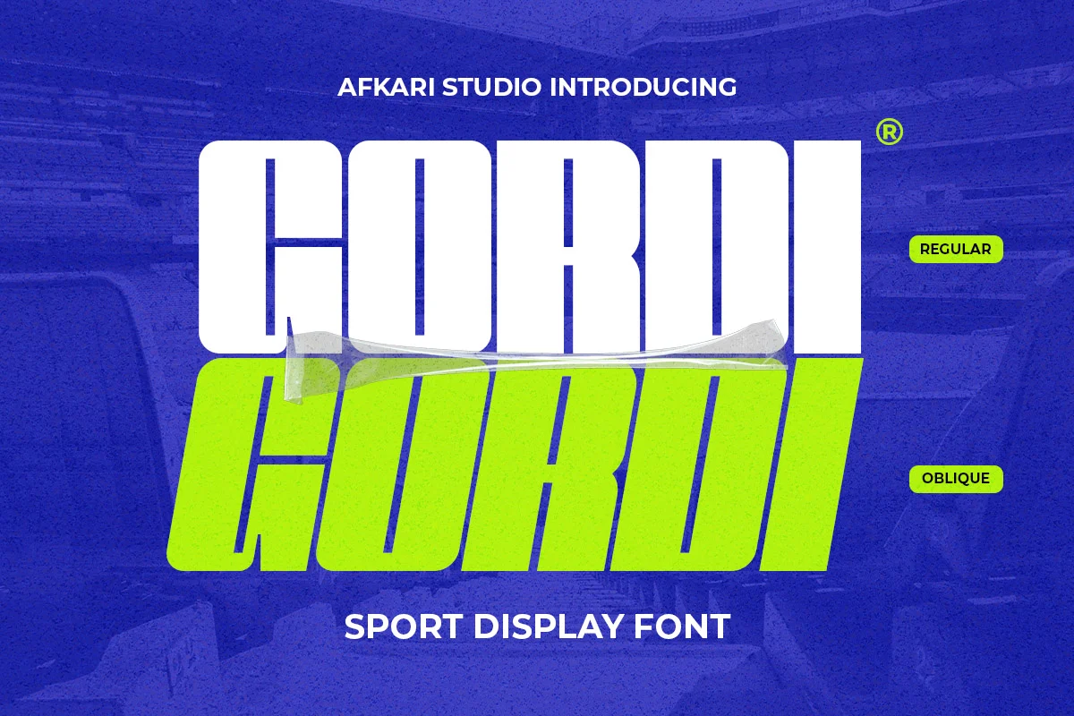 Gordi - Sport Display Font