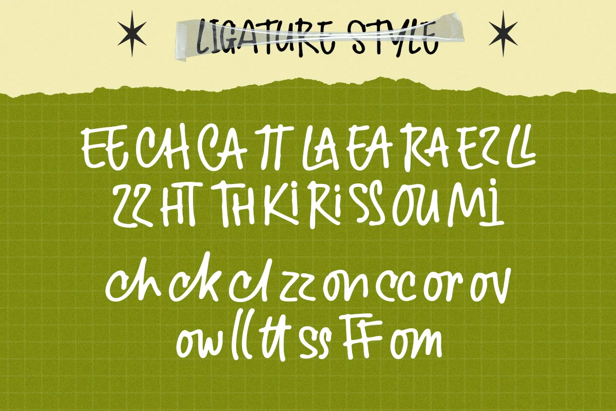 Jelink - Handwritten Marker Note Font