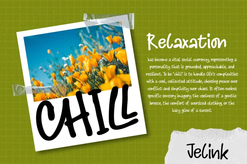 Jelink - Handwritten Marker Note Font