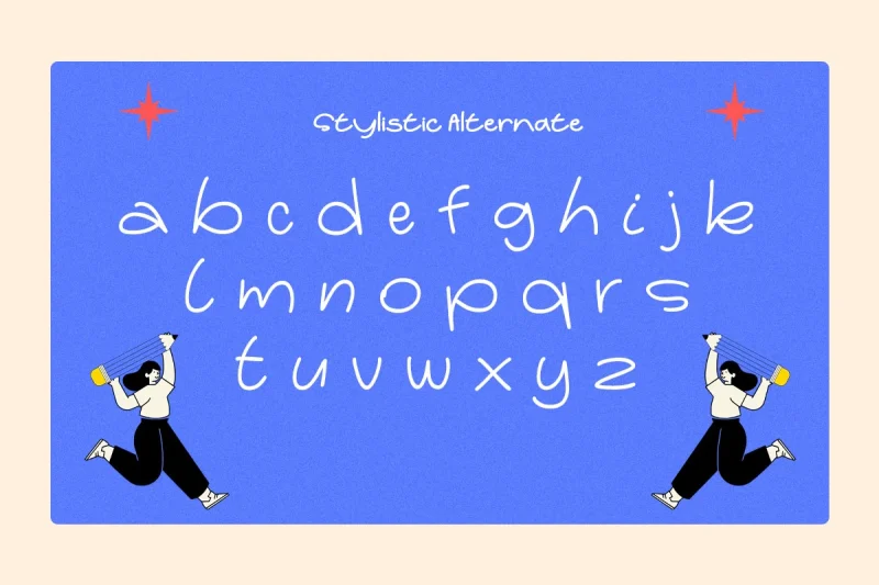 Some Notes - Handwritten Marker Note Font