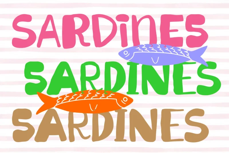 Angellin Freaky - A Ugly Playful Font