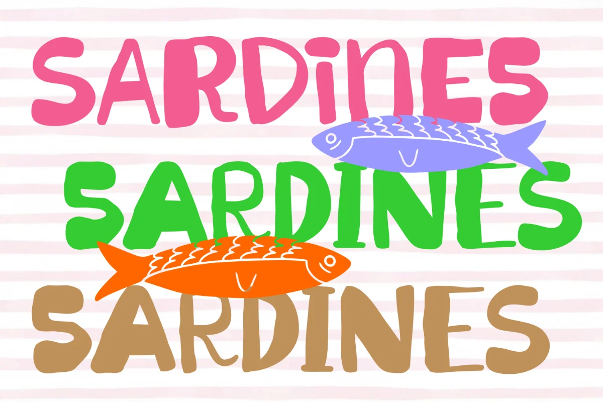 Angellin Freaky - A Ugly Playful Font