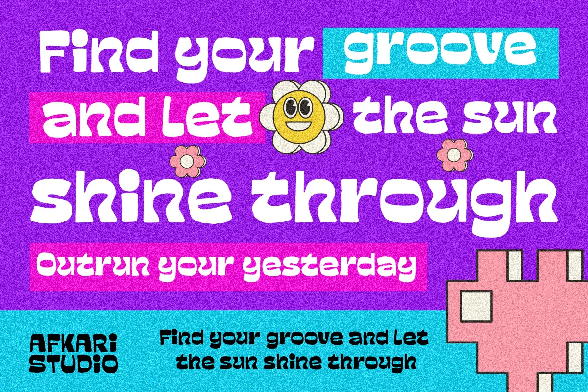 Gatok - Playful Display Typeface