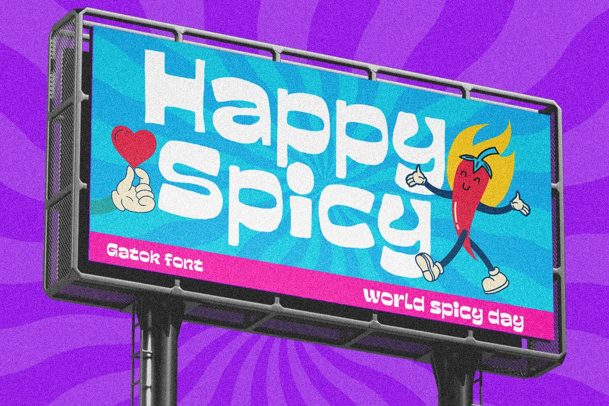 Gatok - Playful Display Typeface