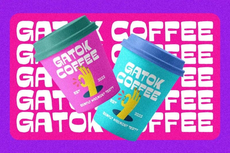 Gatok - Playful Display Typeface