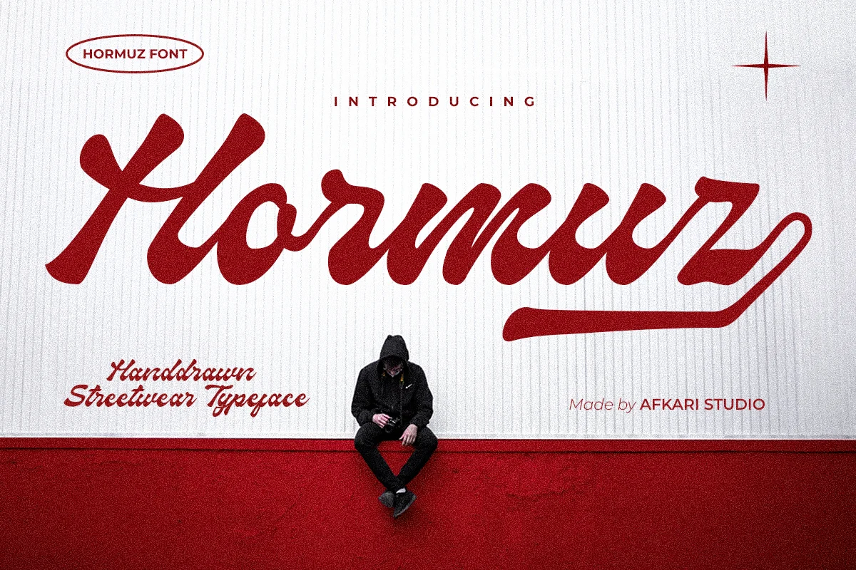 Hormuz - Bold Script Handwritten Streetwear Font