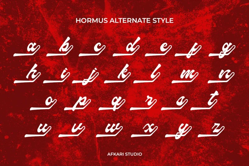 Hormuz - Bold Script Handwritten Streetwear Font