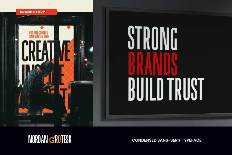Kopile - Condensed Sans Serif Typeface