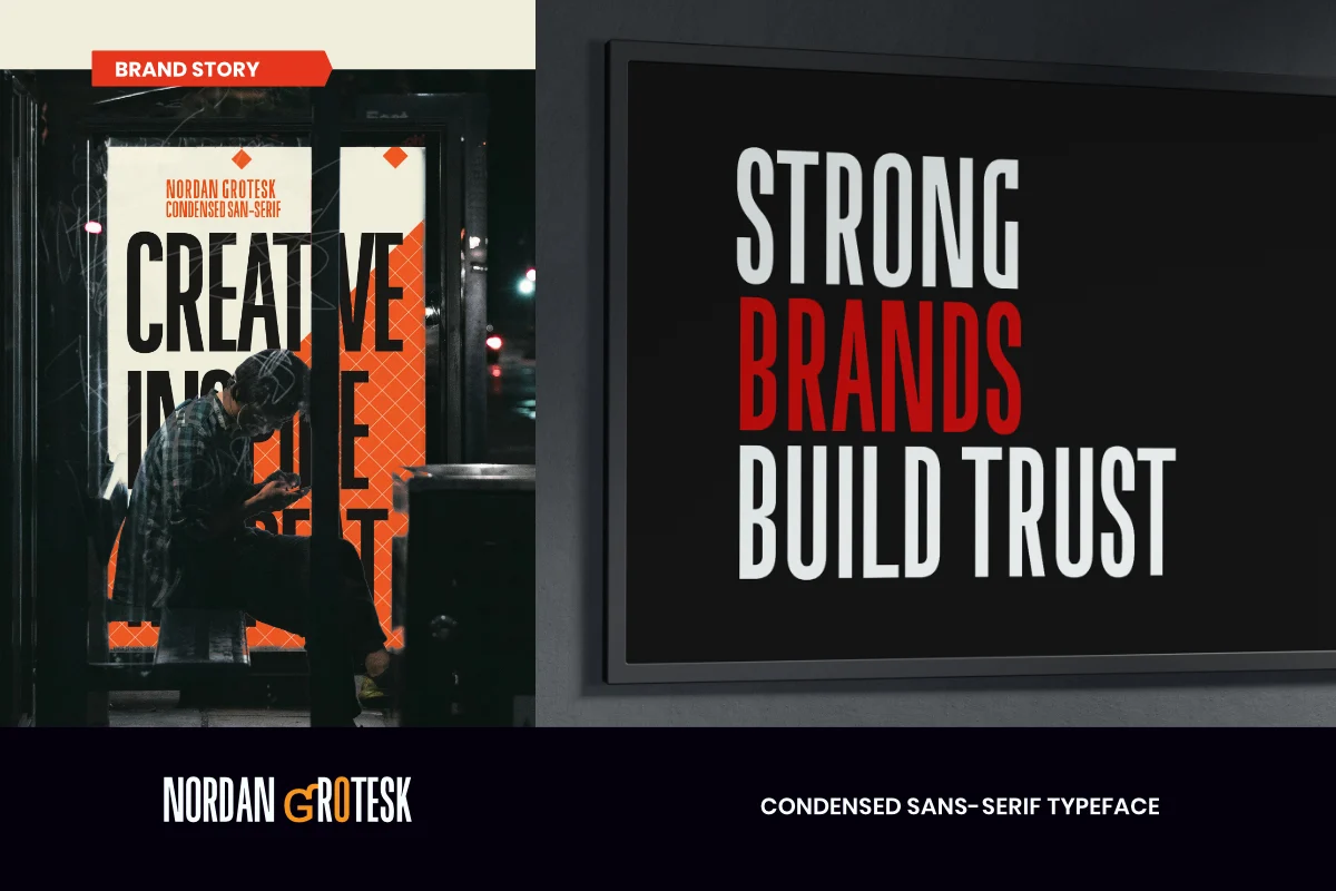 Kopile - Condensed Sans Serif Typeface