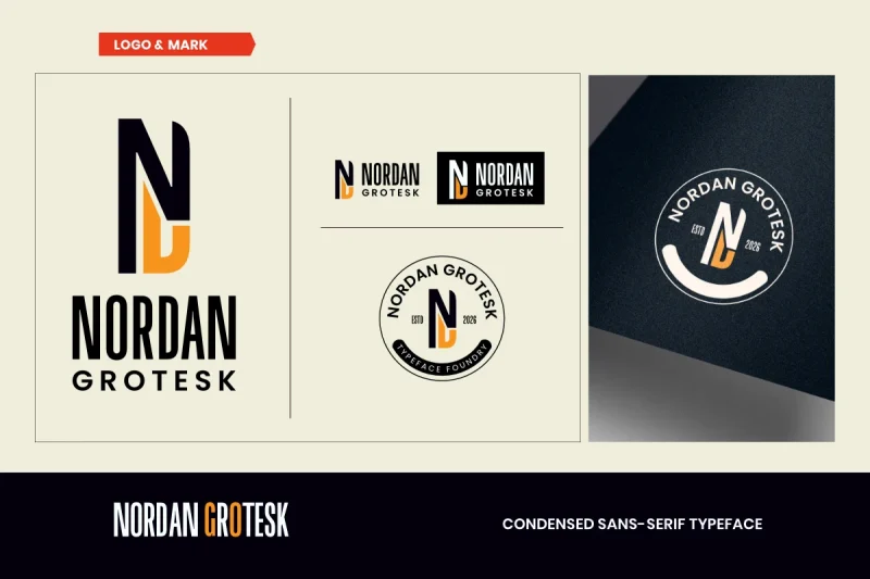 Kopile - Condensed Sans Serif Typeface