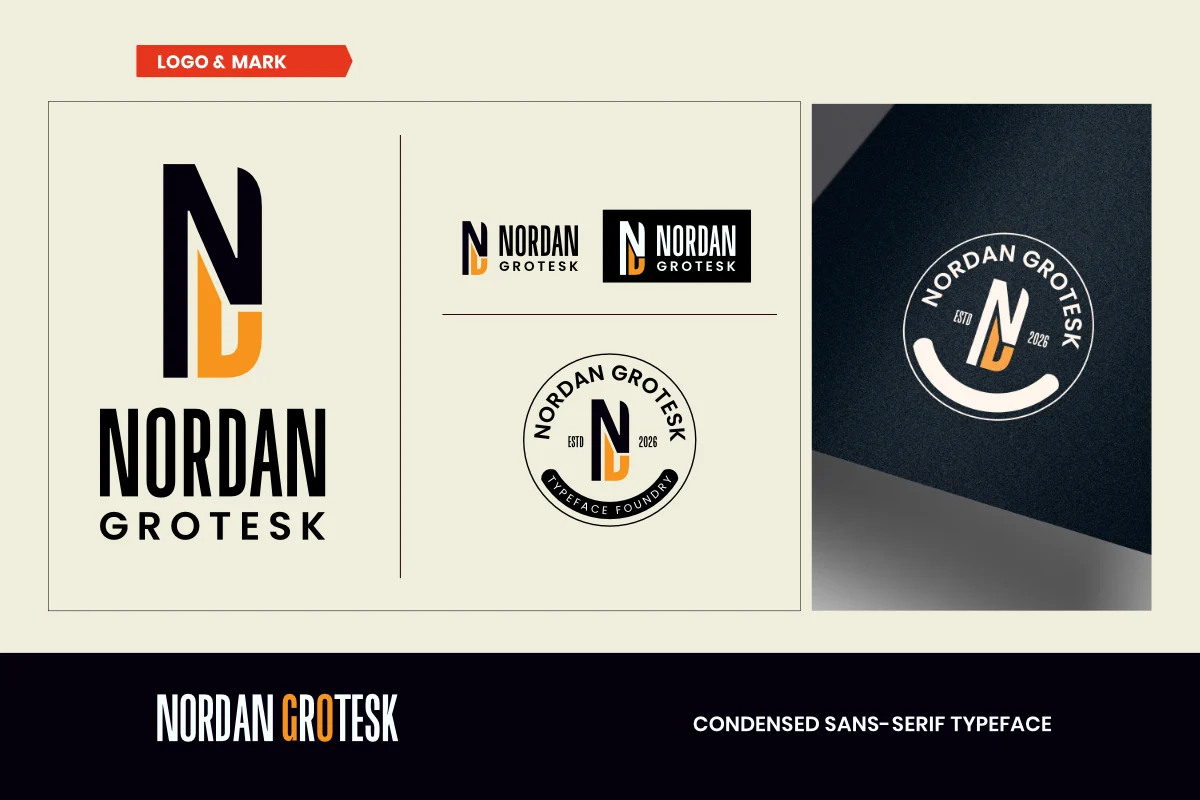Kopile - Condensed Sans Serif Typeface
